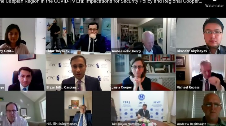 В Вашингтоне обсуждены последствия пандемии COVID-19 для политики безопасности и регионального сотрудничества в каспийском регионе