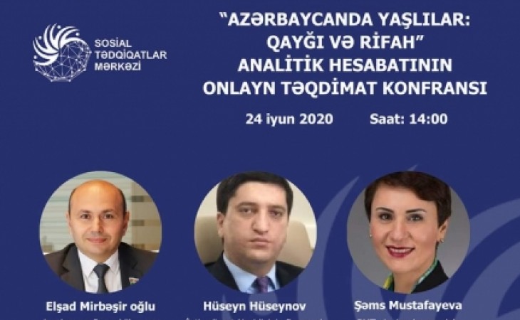 Yaşlılara olan qayğının səviyyəsi və onların rifahının yüksəldilməsinə həsr olunan sorğunun təqdimatı keçirilib