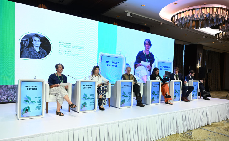 Beynəlxalq humanitar minatəmizləmə konfransı işini panel sessiyalarla davam etdirir