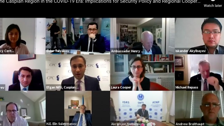 COVID-19 pandemiyasının Xəzər regionunda təhlükəsizlik və regional əməkdaşlıq siyasəti üçün doğurduğu nəticələr Vaşinqtonda müzakirə edilib
