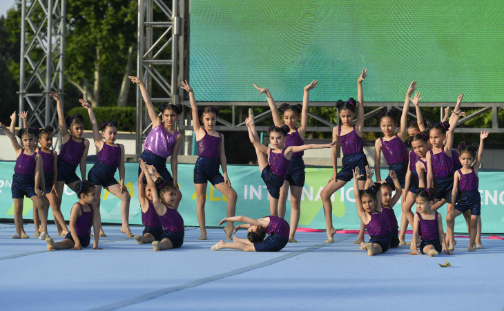 Bakıda gimnastika hamı üçün növü üzrə ikinci beynəlxalq “Challenge” turnirinin açılış mərasimi olub