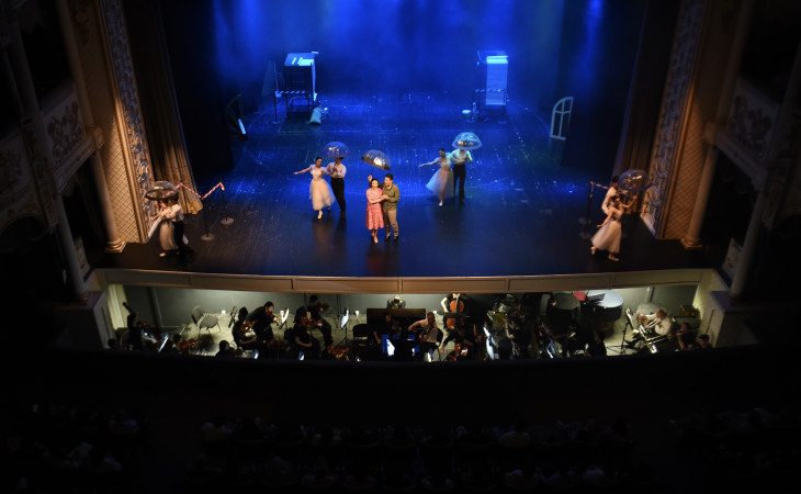 Akademik Musiqili Teatrda “Adamın adamı” tamaşasının premyerası olub