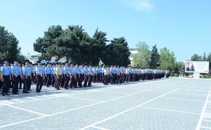Cəmşid Naxçıvanski adına Hərbi Liseydə kursantların növbəti buraxılışına həsr edilən mərasim olub