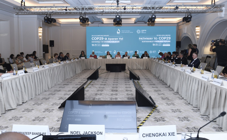 “COP29-a Aparan Yol: Dayanıqlı və Davamlı Gələcək” mövzusunda Yüksək Səviyyəli 29-cu Toplantı davam edir