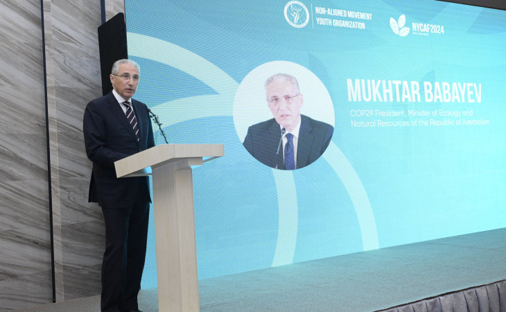 Bakıda Qoşulmama Hərəkatı Gənclər Təşkilatının İqlim Fəaliyyəti Forumunun açılış mərasimi keçirilib
