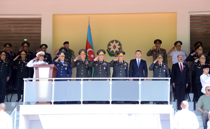 Heydər Əliyev adına Hərbi İnstitutda növbəti buraxılış mərasimi keçirilib