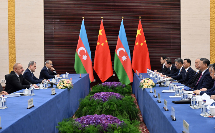 Astanada “Azərbaycan Respublikası ilə Çin Xalq Respublikası arasında strateji tərəfdaşlığın qurulması haqqında Birgə Bəyannamə” qəbul olunub