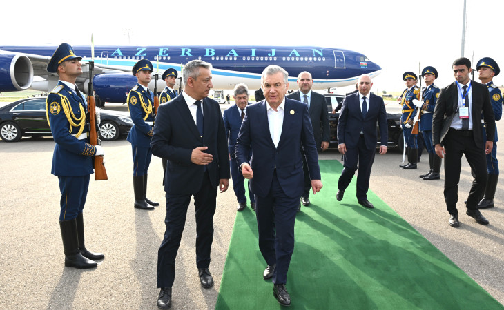 Özbəkistan Prezidentinin Azərbaycana səfəri başa çatıb