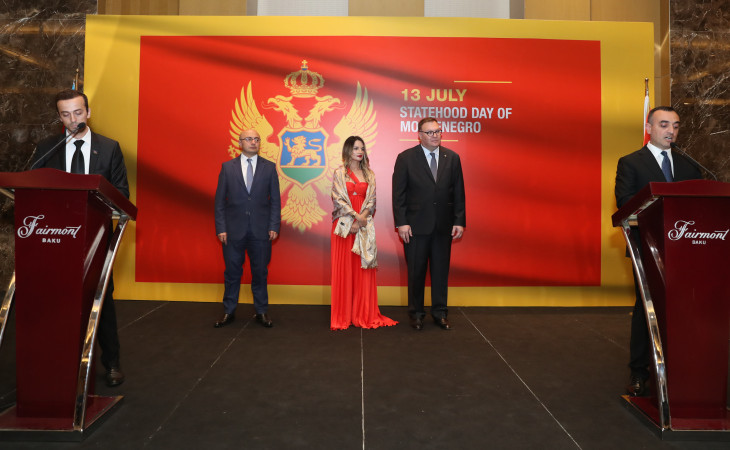 Bakıda Monteneqronun müstəqilliyinin 18-ci ildönümü münasibətilə tədbir keçirilib