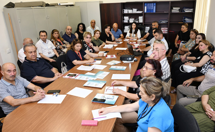 35 saylı Xətai üçüncü seçki dairəsi dairə seçki komissiyasındakı treninqlərdə 210 nəfərin iştirakı nəzərdə tutulub