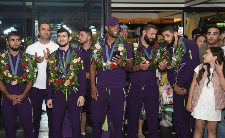 “Paris-2024”: Azərbaycan nümayəndə heyəti Vətənə qayıdıb