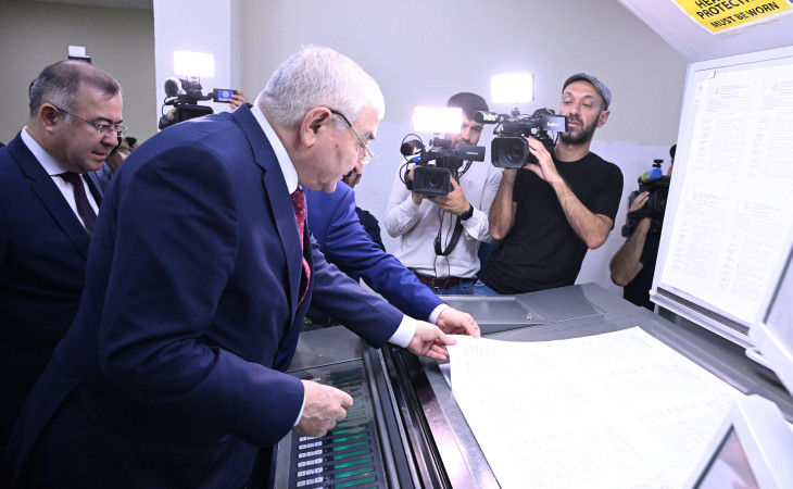 Milli Məclisə seçkilərlə əlaqədar seçki bülletenlərinin çapına başlanılıb