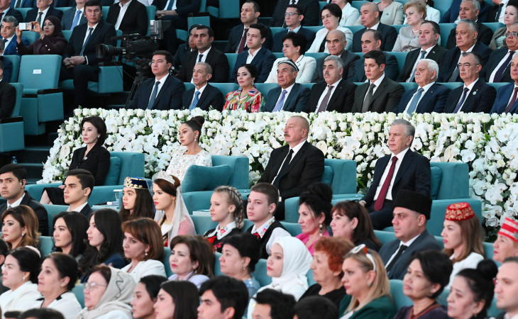 Daşkənddə Azərbaycan və Özbəkistan incəsənət ustalarının birgə qala konserti olub