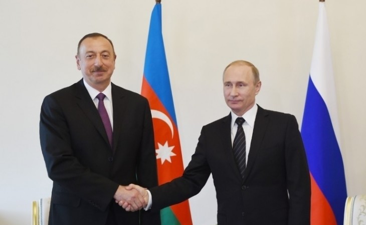 President Ilham Aliyev phoned Russian President Vladimir Putin