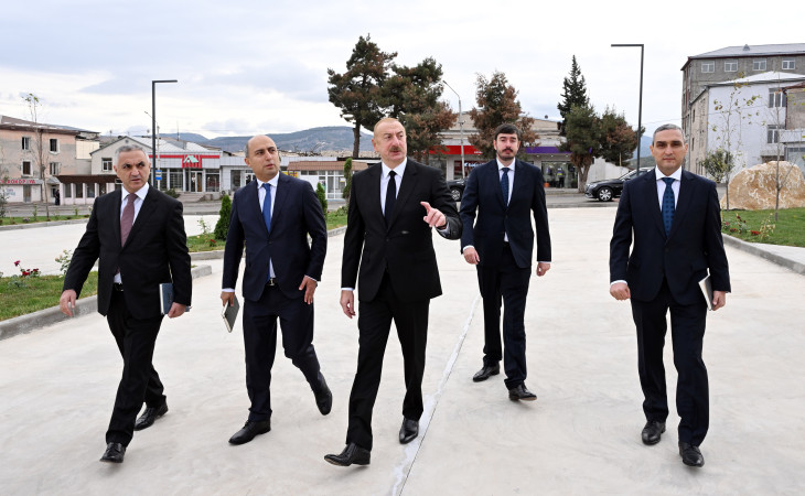 Xankəndi şəhərində Qarabağ Universitetinin təmirdən sonra açılışı olub Azərbaycan Prezidenti İlham Əliyev tədbirdə iştirak edib 
