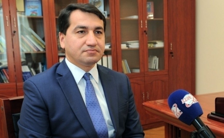 Hikmat Hajiyev: Armenia’s national security strategy is like a fake history textbook