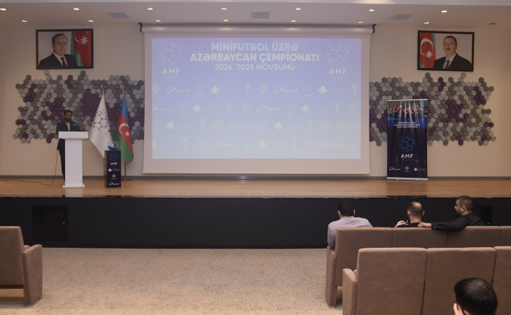 Minifutbol üzrə Azərbaycan çempionatının yeni mövsümünün püşkü atılıb