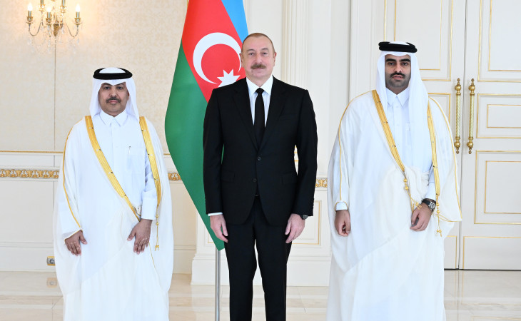 Prezident İlham Əliyev Qətər Dövlətinin Azərbaycanda yeni təyin olunmuş fövqəladə və səlahiyyətli səfirinin etimadnaməsini qəbul edib