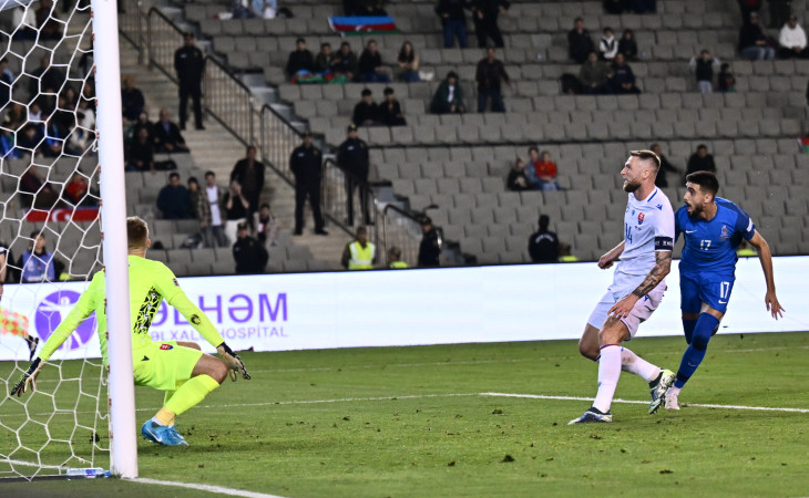 Azərbaycan millisi UEFA Millətlər Liqasında növbəti oyununu keçirib