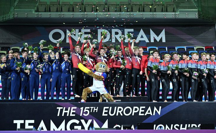 Bakıdakı “TeamGym” üzrə Avropa çempionatında ilk qaliblər bəlli olub
