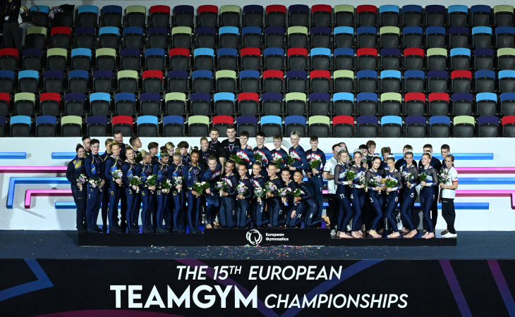 “TeamGym” üzrə Avropa çempionatı: Qarışıq komanda yarışlarının mükafatçıları müəyyənləşib