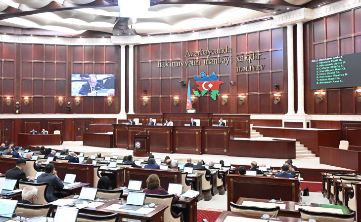 Milli Məclisin plenar iclasında 19 məsələ müzakirə olunub 