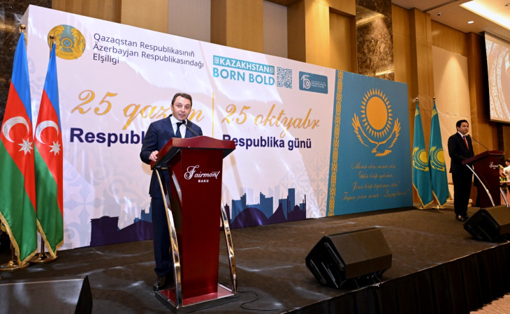 Bakıda Qazaxıstan Respublikasının Müstəqillik Günü qeyd edilib