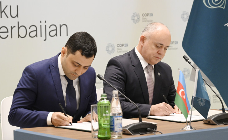 Bakı Stadionunun enerji ehtiyacının yaşıl enerji mənbələrindən qarşılanması məqsədilə Anlaşma Memorandumunu imzalanıb