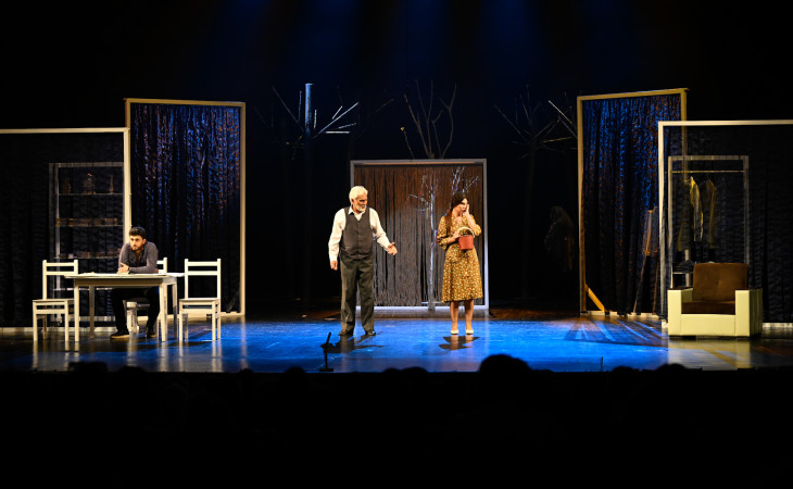 Milli Teatrda “Tanrı quşu gəlmədi” tamaşasının premyerası olub