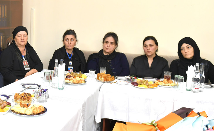 Dövlət Səs Yazıları Arxivində şəhid ailəsi üzvləri ilə görüş keçirilib