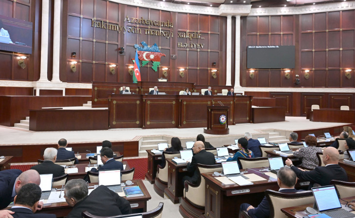 Milli Məclisin plenar iclasında 16 məsələ müzakirə olunub