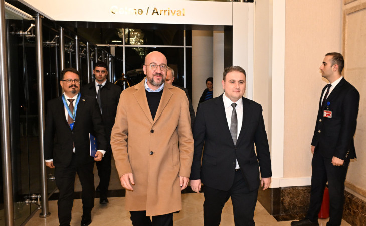 Avropa İttifaqı Şurasının prezidenti Azərbaycana səfərə gəlib