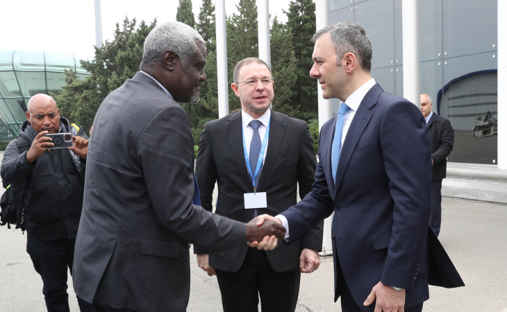 Afrika İttifaqı Komissiyasının sədri Azərbaycana səfərə gəlib