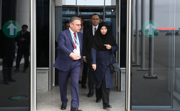 İranın vitse-prezidenti Azərbaycanda səfərdədir
