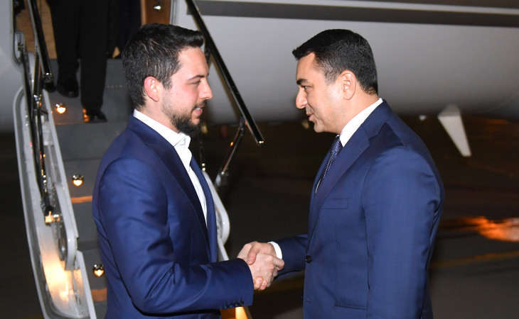 İordaniya Krallığının vəliəhdi Azərbaycana səfərə gəlib