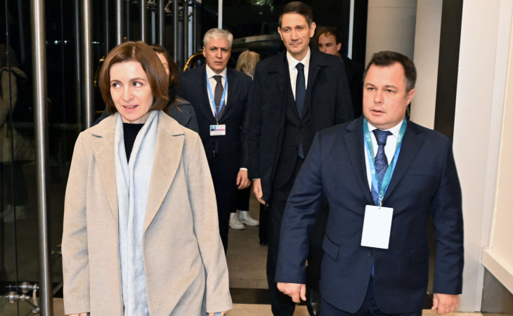 Moldova Respublikasının Prezidenti Azərbaycana səfərə gəlib
