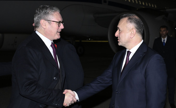 Birləşmiş Krallığın Baş naziri Azərbaycana səfərə gəlib