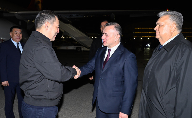 Qırğız Respublikasının Prezidenti COP29-da iştirak etmək üçün Azərbaycana gəlib