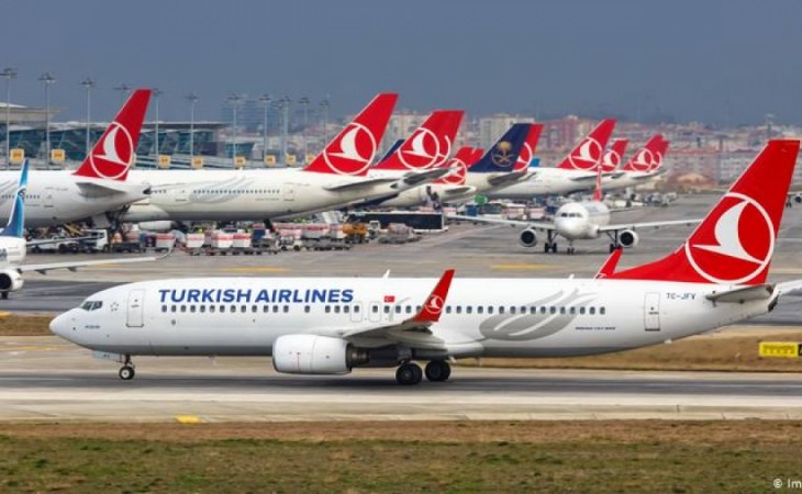 “Türk Hava Yolları” aviaşirkəti pandemiya dövründə dəyən zərəri açıqlayıb