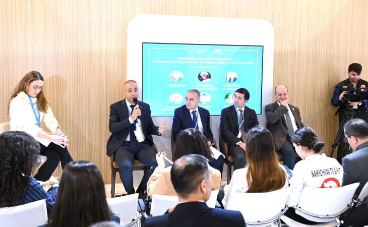 COP29-da “Troyka” ölkələrində iqlim fəaliyyətləri üçün imkanlar müzakirə edilib