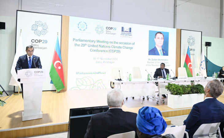 COP29 çərçivəsində keçirilən Parlament Görüşünün yekun sənədi qəbul olunub