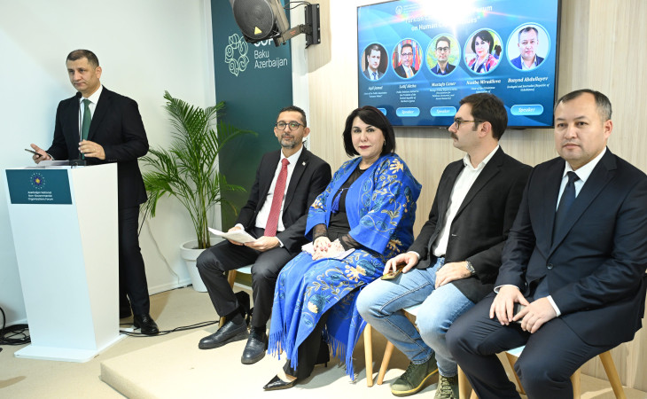 COP29-da türk dövlətləri QHT-lərinin birgə iqlim təşəbbüslərinə dair forum keçirilib