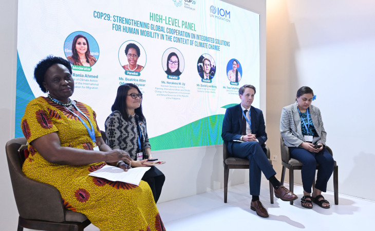 COP29-da iqlim dəyişmələri kontekstində insanların yerdəyişməsinin həlli üzrə qlobal əməkdaşlığın gücləndirilməsi müzakirə olunub
