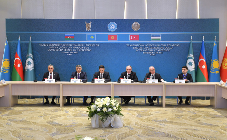 Bakıda “Hüquq münasibətlərində transmilli aspektlər: müasir çağırışlar və hədəflər” mövzusunda beynəlxalq konfrans keçirilir