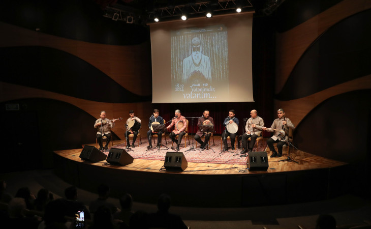 Füzulinin 530 illik yubileyinə həsr olunmuş “Vətənimdir, vətənim...” konsert-kompozisiyası təqdim edilib