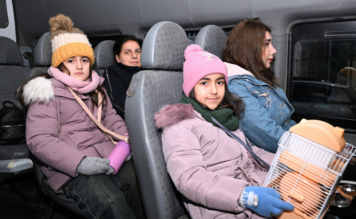 Şuşa şəhərinə növbəti köç karvanı yola salınıb 