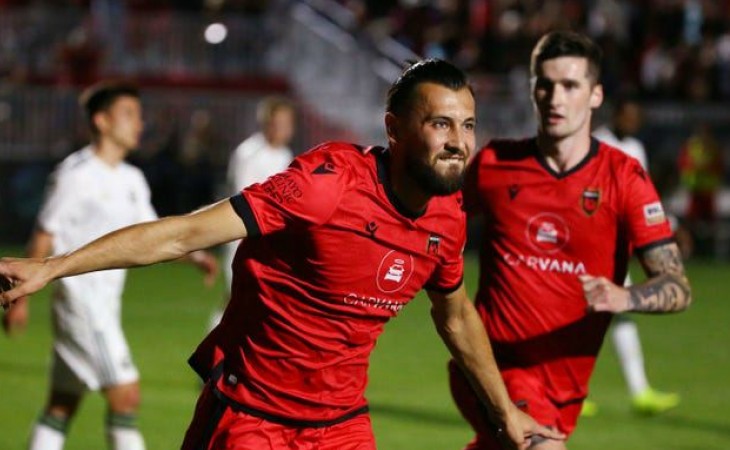 Millimizin futbolçusu ABŞ-ın Birinci liqasında növbəti oyununu keçirib