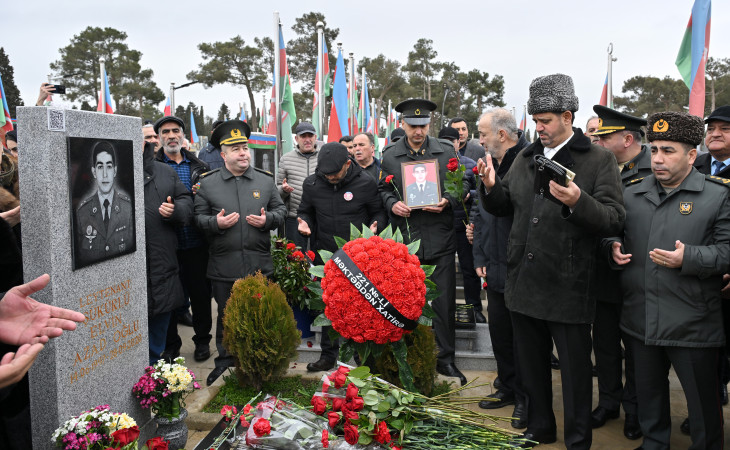 Vətən müharibəsi şəhidi leytenant Elvin Şükürlünün xatirəsi anılıb