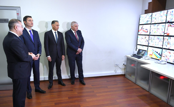 Bələdiyyə seçkiləri ilə əlaqədar veb-kameralara texniki nəzarət mərkəzinə baxış keçirilib
