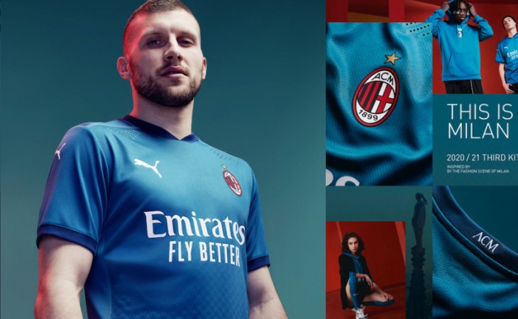 “Milan” yeni mövsümdə geyinəcəyi üçüncü formasını təqdim edib